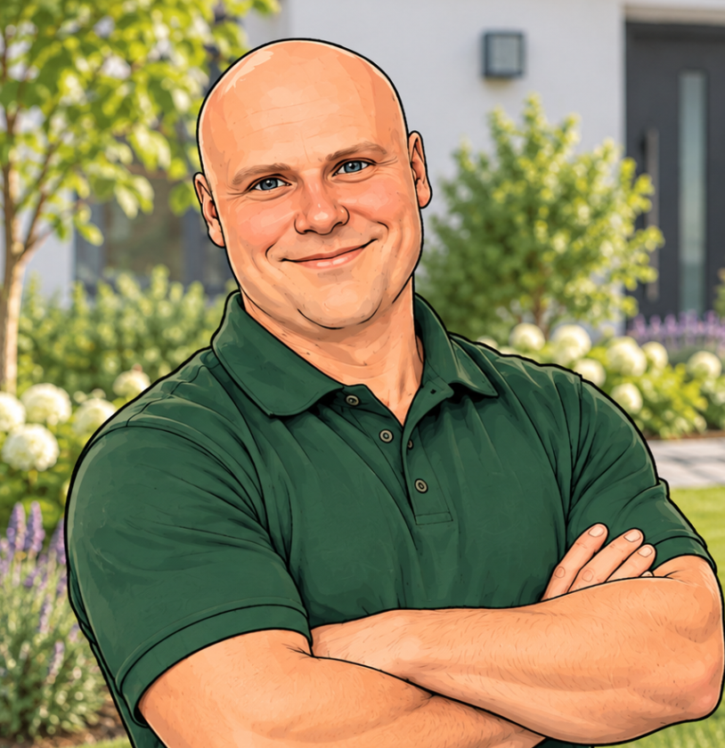 Björn Albrink, Inhaber der AV Pflaster & mehr GbR