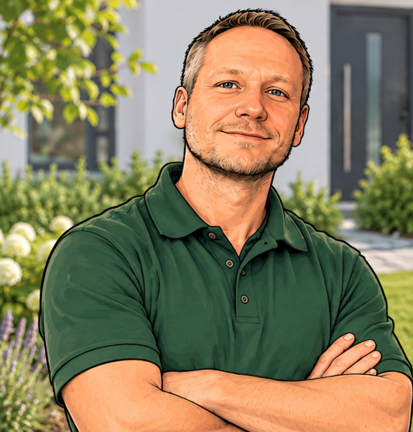 Matthias Voet, Inhaber der AV Pflaster & mehr GbR